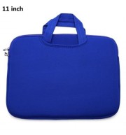 11 INCH LAPTOP BAG TABLET ZIPPER POUCH SLEEVE FOR MACBOOK AIR (BLUE)