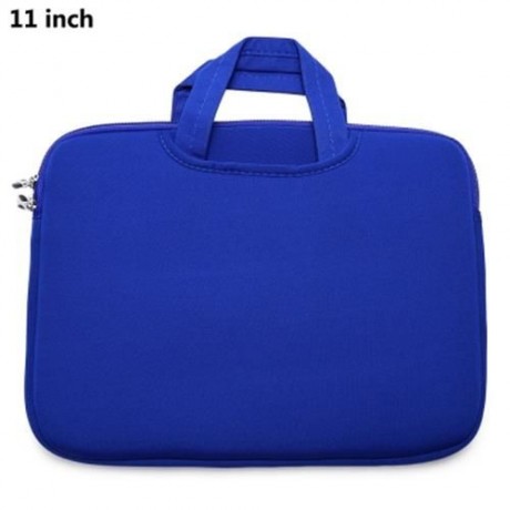 11 INCH LAPTOP BAG TABLET ZIPPER POUCH SLEEVE FOR MACBOOK AIR (BLUE)