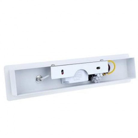 ROUND 6W BATHROOM LED MIRROR LIGHT WALL LAMP (WHITE GREY)