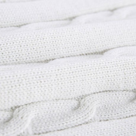 CASUAL SCOOP NECK SOLID COLOR ALL-MATCH LONG SLEEVE WOMEN'S SWEATER
