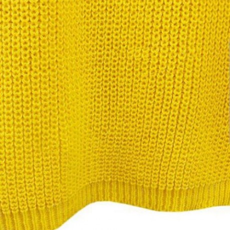 CASUAL V-NECK LONG SLEEVE SOLID COLOR ASYMMETRICAL HEM WOMEN'S SWEATER