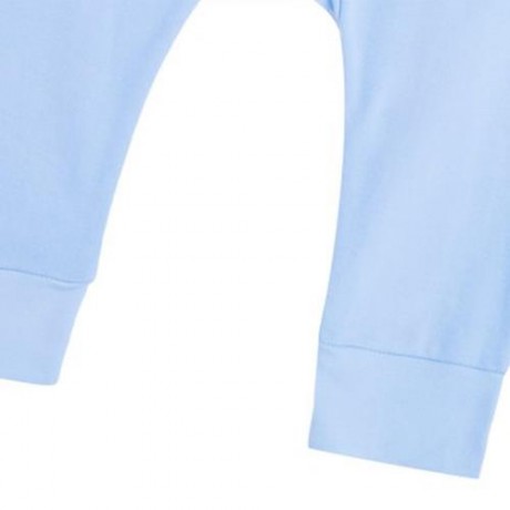 CUTE HEART SHAPE APPLIQUE CHILDREN HAREN PANTS (BLUE)