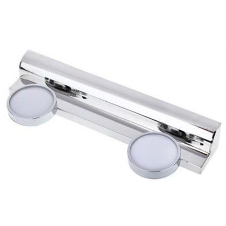 6W DOUBLE HEADS LED MIRROR LAMP CABINET LIGHTS (SILVER)