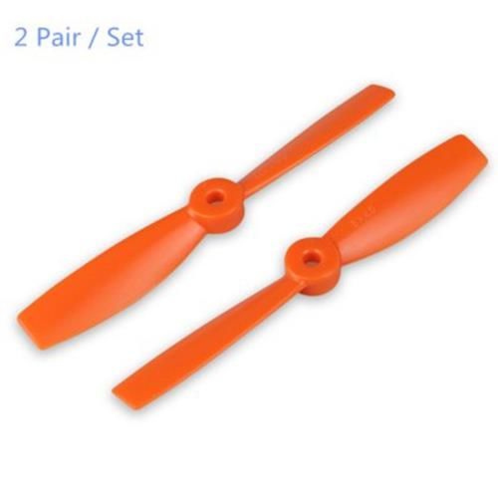 EMAX 2 PAIR 5045 BN PROPELLER FITTING FOR 2204 2205 MOTOR MULTICOPTER MODEL (ORANGE)