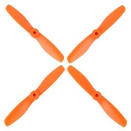 2 PAIR 5045 CCW CW PROPELLER PROP BLADE ACCESSORY FOR MINI MULTIROTOR (ORANGE)