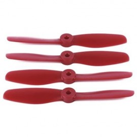 2 PAIR 5045 CCW CW PROPELLER PROP BLADE ACCESSORY FOR MINI MULTIROTOR (RED)