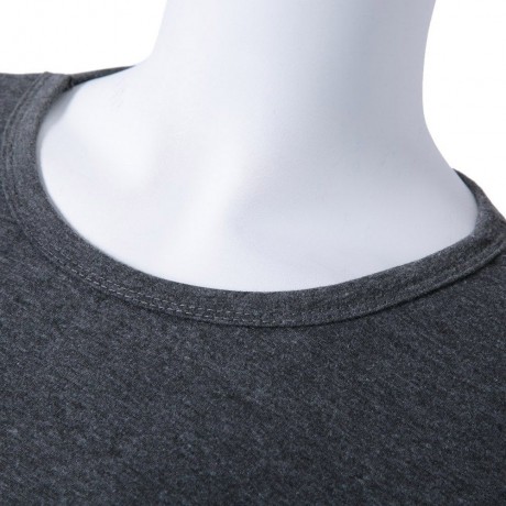 CASUAL SCOOP NECK LONG BATWING SLEEVE SOLID COLOR LOOSE-FITTING WOMEN'S T-SHIRT