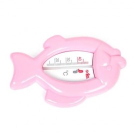 RIKANG CUTE FISH SHAPE BABY BATHE WATER THERMOMETER DUAL-USE FOR ROOM (PINK)