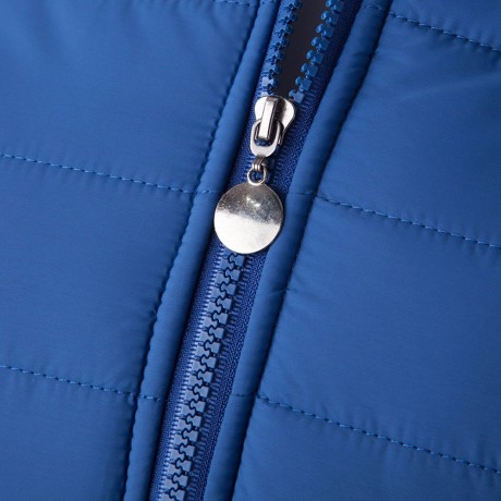 STYLISH HOODED KNITTED SPLICING LONG SLEEVE WOMEN'S DOWN COAT