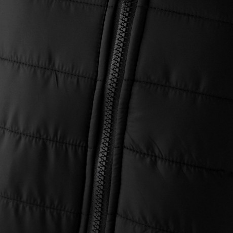 STYLISH HOODED KNITTED SPLICING LONG SLEEVE WOMEN'S DOWN COAT