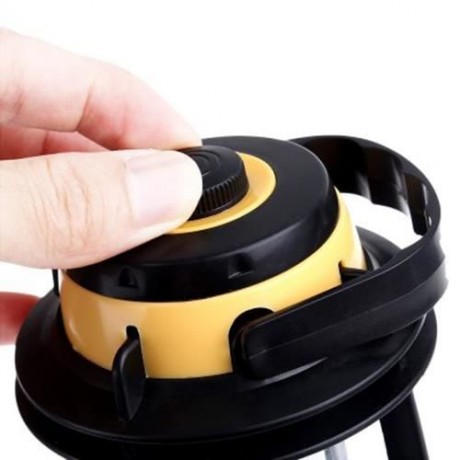 16 LEDS ADJUSTABLE BIVOUAC LIGHT WITH ROTARY SELECTOR SWITCH (YELLOW)