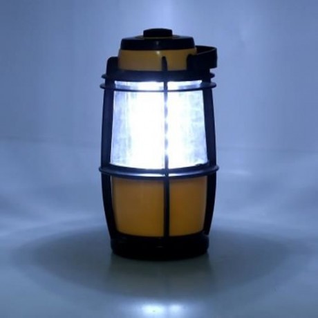 16 LEDS ADJUSTABLE BIVOUAC LIGHT WITH ROTARY SELECTOR SWITCH (YELLOW)