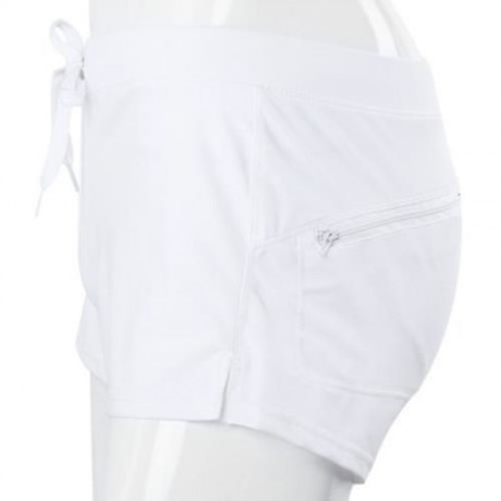 MALE SWIMWEAR BOYSHORTS TRUNKS BRIEFS UNDERPANTS BOXER BEACH PANTS (WHITE)