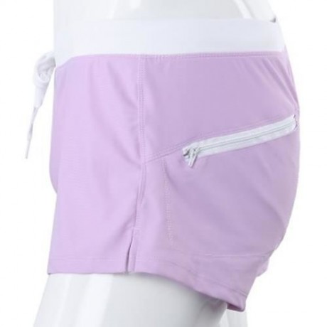 MALE SWIMWEAR BOYSHORTS TRUNKS BRIEFS UNDERPANTS BOXER BEACH PANTS (PURPLE)