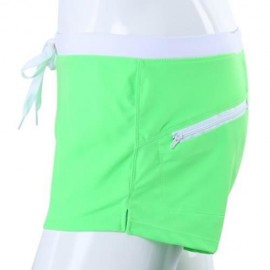 MALE SWIMWEAR BOYSHORTS TRUNKS BRIEFS UNDERPANTS BOXER BEACH PANTS (GREEN)