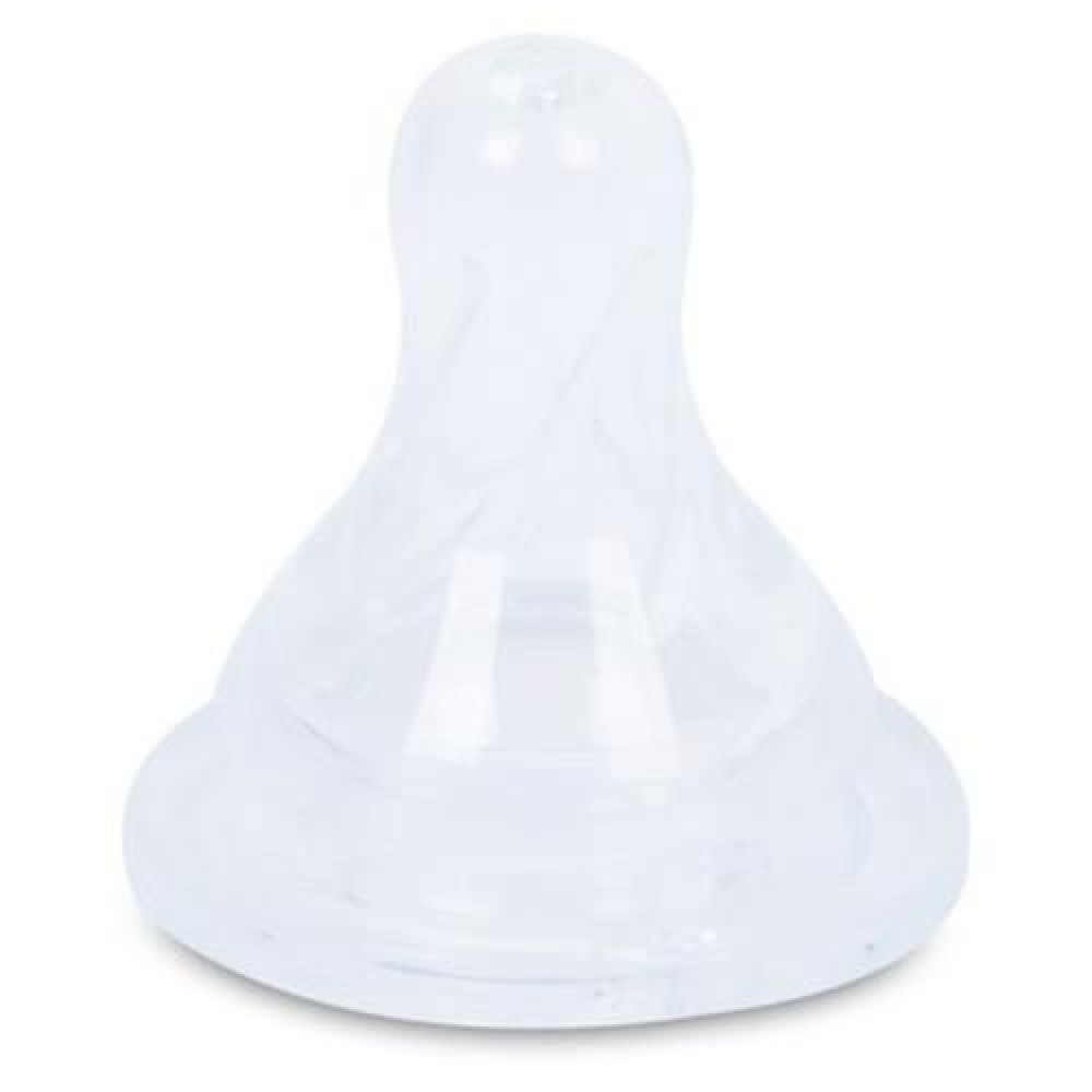 RIKANG TRANSPARENT BREAST REAL SENSE SILICONE NIPPLE FOR NEWBORN BABIES (TRANSPARENT)