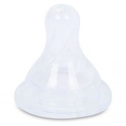 RIKANG TRANSPARENT BREAST REAL SENSE SILICONE NIPPLE FOR NEWBORN BABIES (TRANSPARENT)