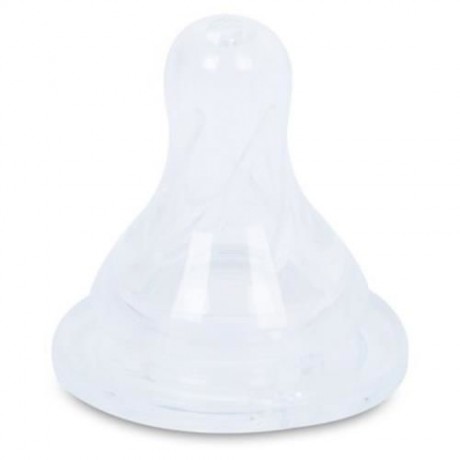 RIKANG TRANSPARENT BREAST REAL SENSE SILICONE NIPPLE FOR NEWBORN BABIES (TRANSPARENT)