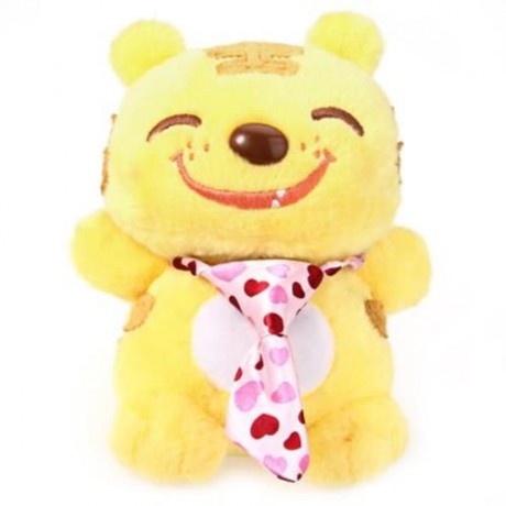 PRINTED PET TIE DOG CAT NECKTIE DOGGIE TEDDY CHIHUAHUA PAPILLON ORNAMENT (PINK)