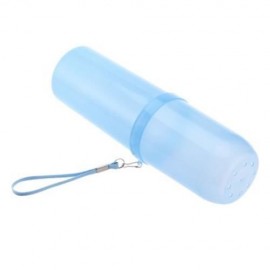 PORTABLE UTILITY TOOTHBRUSH CUP TOOTH MUG TOOTHPASTE HOLDER BATH TRAVEL ACCESSORIES BOX (A