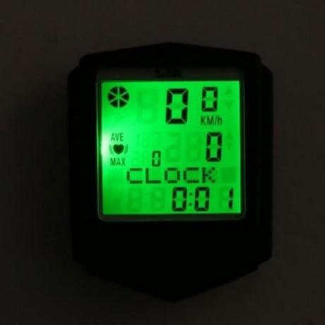 SUNDING SD - 573C OUTDOOR MULTIFUNCTIONAL WATER RESISTANT LCD BACKLIGHT CYCLING ODOMETER S