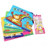 4D MAGIC INTELLIGENT COLORING PAINTING PICTURE BOOKS EDUCATIONAL TOY (COLORMIX)