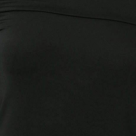 SEXY BOAT NECK LONG SLEEVE SOLID COLOR T-SHIRT FOR WOMEN