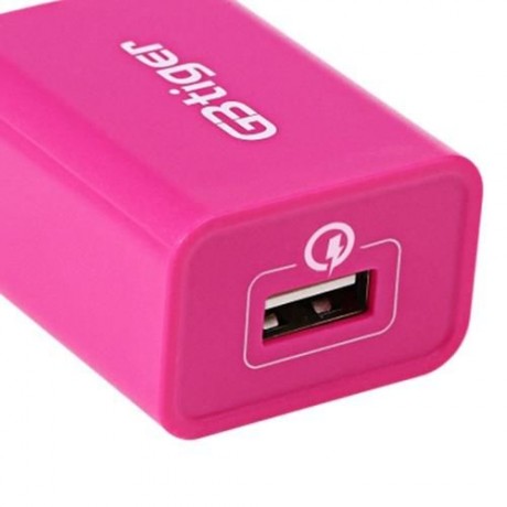 GBTIGER QUALCOMM CERTIFICATED QC 2.0 CHARGER SINGLE OUTPUT (TUTTI FRUTTI)