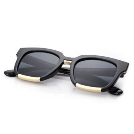 VINTAGE LADIES COLOR COATED SQUARE FRAME SUNGLASSES (#2)