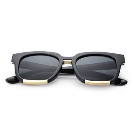 VINTAGE LADIES COLOR COATED SQUARE FRAME SUNGLASSES (#2)