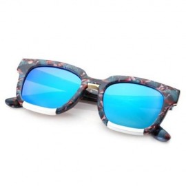 VINTAGE LADIES COLOR COATED SQUARE FRAME SUNGLASSES (#3)