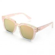 VINTAGE LADIES COLOR COATED SQUARE FRAME SUNGLASSES (#4)