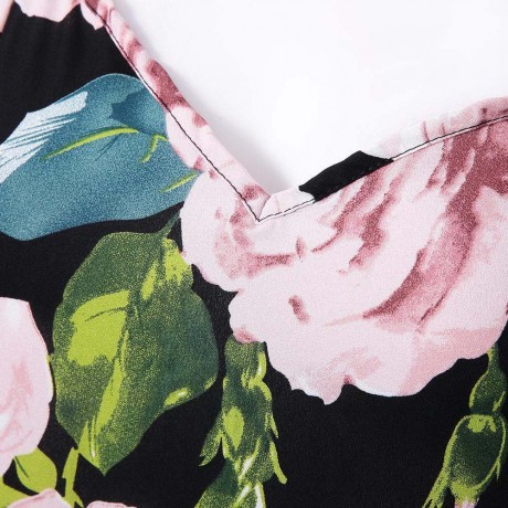 WOMEN'S SEXY SPAGHETTI STRAP FLORAL PRINT ROMPERS (COLORMIX, SIZE S/L)