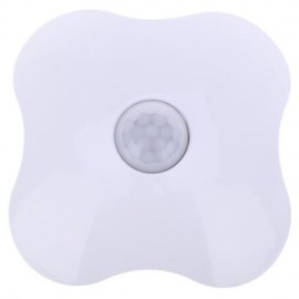 LED CLOVERS BODY INDUCTION NIGHT LAMP WITH LIGHT CONTROL (WARM WHITE LIGHT)