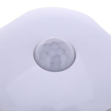 LED CLOVERS BODY INDUCTION NIGHT LAMP WITH LIGHT CONTROL (WARM WHITE LIGHT)