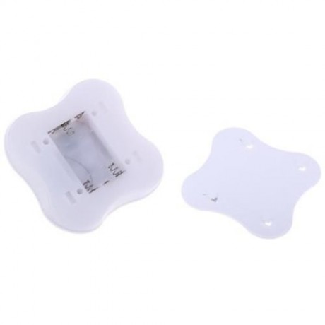 LED CLOVERS BODY INDUCTION NIGHT LAMP WITH LIGHT CONTROL (WARM WHITE LIGHT)