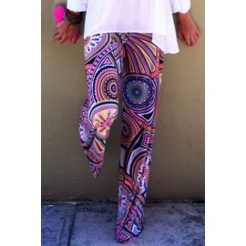 STYLISH HIGH-WAISTED PRINTED LOOSE-FITTING WOMEN'S EXUMAS PANTS