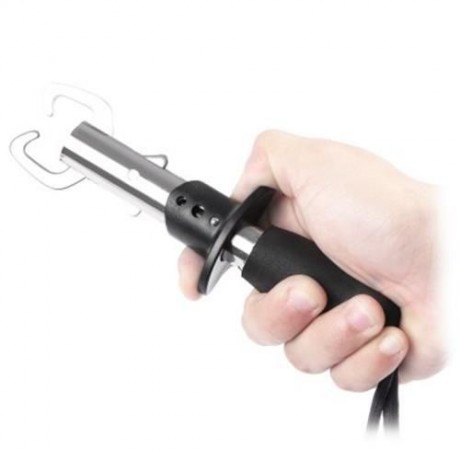 BL - 026 STAINLESS STEEL UTILITY FISH GRIPPER FOR OUTDOOR FISHING (BLACK)