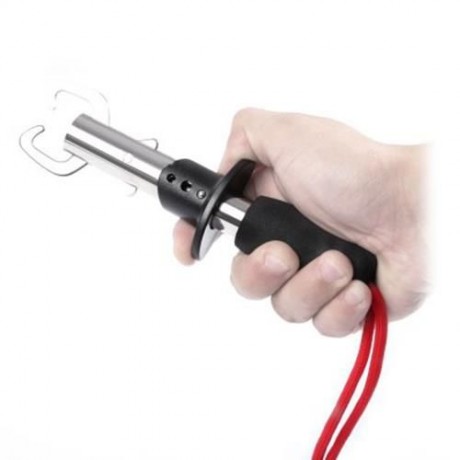 BL - 026 STAINLESS STEEL UTILITY FISH GRIPPER FOR OUTDOOR FISHING (RED)