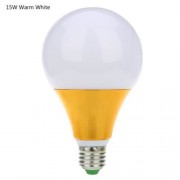 E27 15W AC 85 - 265V 5730 LED LIGHT GLOBE SHAPED BULB (WARM WHITE LIGHT)