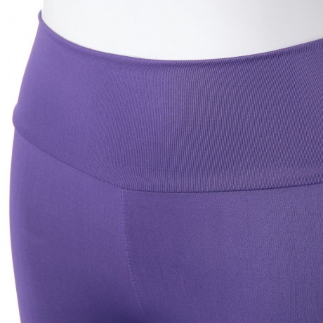 ACTIVE ELASTIC WAIST SOLID COLOR SKINNY WOMEN'S PANTS