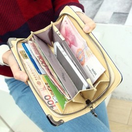 TRENDY SCORPION AND RHINESTONES DESIGN WOMEN'S WALLET