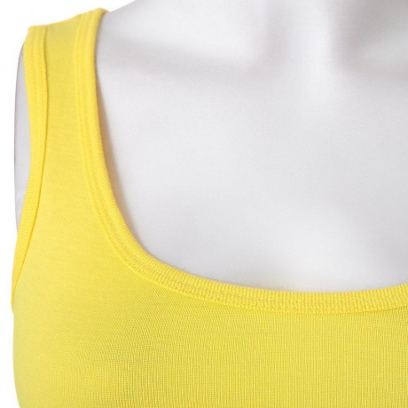 STYLISH SCOOP COLLAR LETTER PRINT WOMEN'S TANK TOP