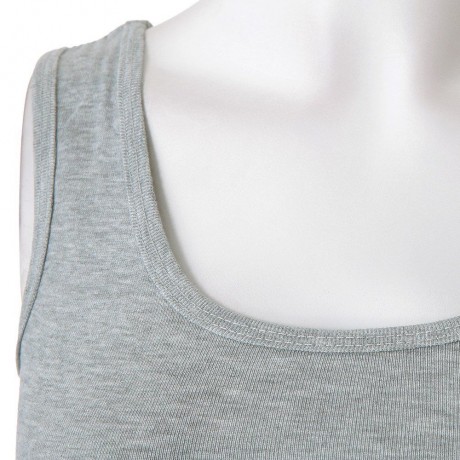 STYLISH SCOOP COLLAR LETTER PRINT WOMEN'S TANK TOP