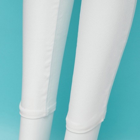 FRESH STYLE HIGH WAIST PURE COLOR SKINNY WOMEN'S PENCIL PANTS