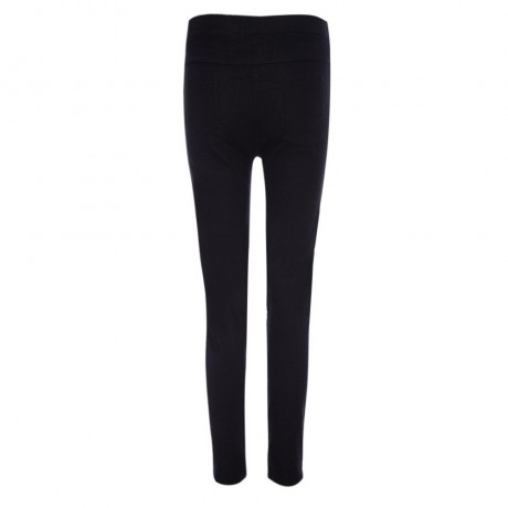 FRESH STYLE HIGH WAIST PURE COLOR SKINNY WOMEN'S PENCIL PANTS