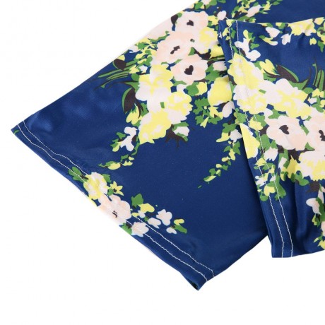 STYLISH HIGH-WAISTED FLORAL PRINT LOOSE-FITTING WOMEN'S EXUMAS PANTS