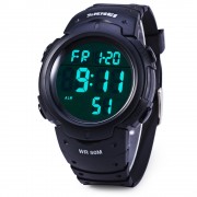 SKMEI 1068 MULTIFUNCTIONAL LED MILITARY WATCH ALARM STOPWATCH WATER RESISTANT