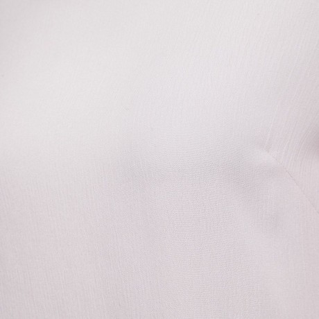 STYLISH SCOOP COLLAR FLARE SLEEVE PURE COLOR FLOUNCED WOMEN'S BLOUSE