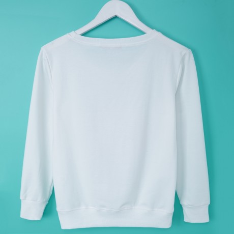 CASUAL ROUND COLLLAR LONG SLEEVE LIP PRINT WOMEN'S SWEATSHIRT